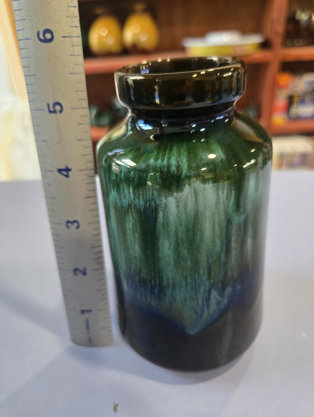 Vintage Blue Mountain Pottery Vase.